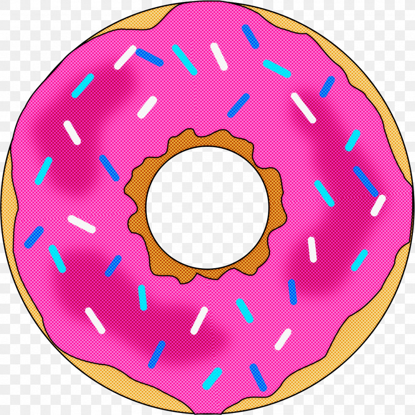 Doughnut Pink Pastry Baked Goods Auto Part, PNG, 1847x1849px, Doughnut, Auto Part, Bagel, Baked Goods, Ciambella Download Free