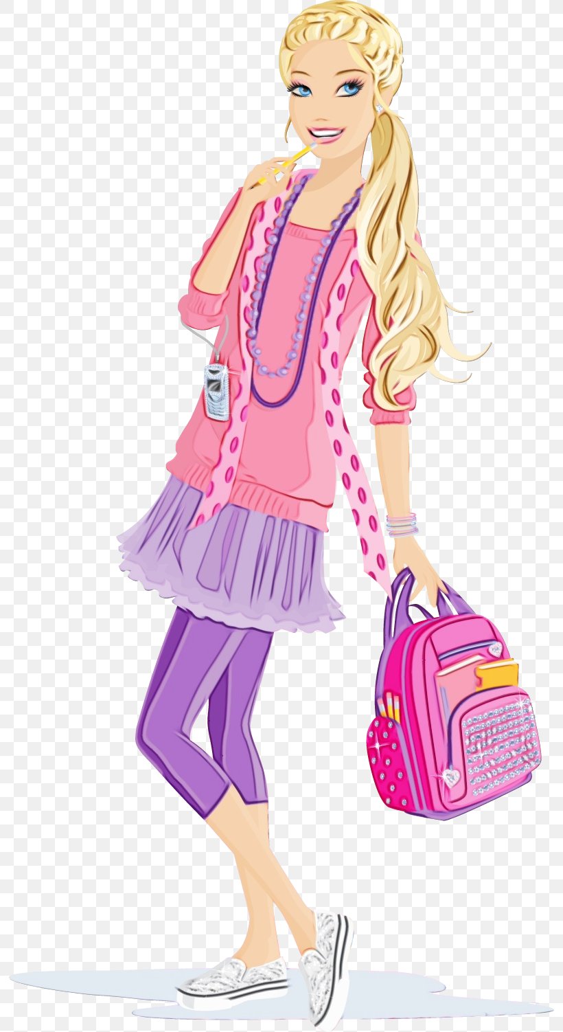 Hair Style, PNG, 794x1502px, Totally Hair Barbie, Bag, Barbie, Barbie Barbie, Barbie Dolphin Magic Download Free