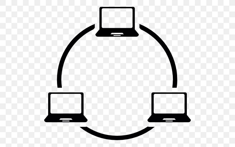 Laptop Computer Network Information Technology, PNG, 512x512px, Laptop, Area, Black, Black And White, Computer Download Free