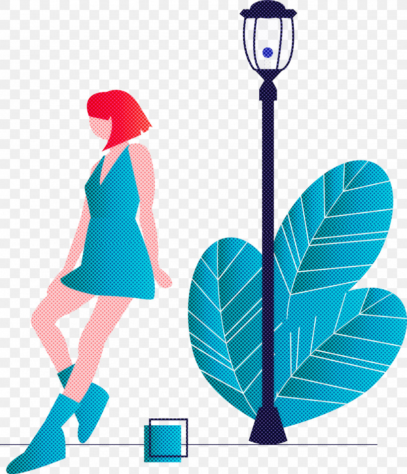 Modern Girl, PNG, 2576x2999px, Modern Girl, Plant, Turquoise Download Free