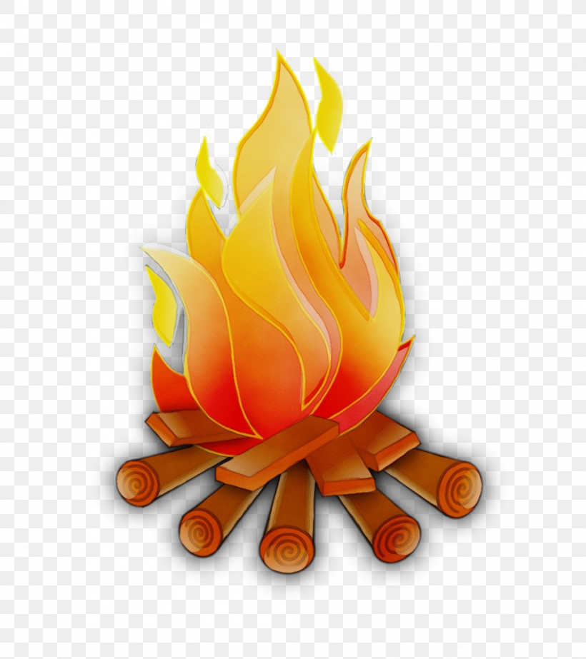 Orange, PNG, 958x1079px, Watercolor, Campfire, Fire, Flame, Flower Download Free