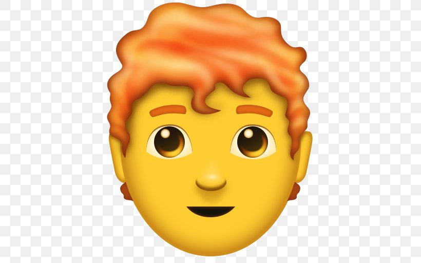 Emojipedia Red Hair IPhone Unicode Consortium, PNG, 512x512px, Emoji, Apple, Cartoon, Character, Cheek Download Free