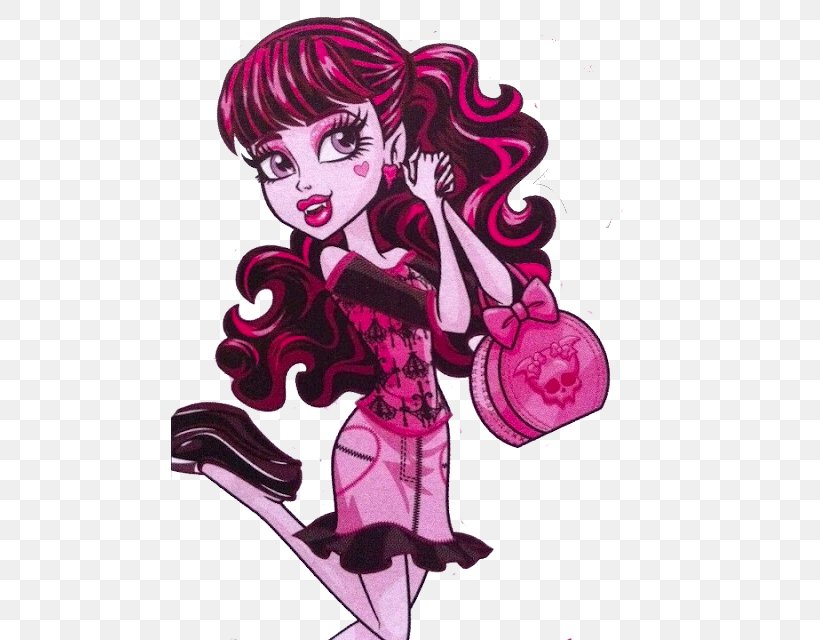 Monster High Draculaura Doll Scaris: City Of Frights Frankie Stein Mattel, PNG, 477x640px, Monster High, Art, Cartoon, Doll, Fictional Character Download Free