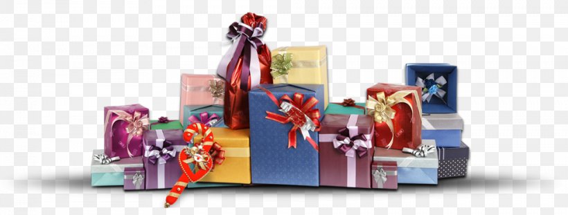 Santa Claus Christmas Gift Christmas Decoration Christmas Ornament, PNG, 984x374px, Santa Claus, Bag, Box, Brand, Christmas Download Free