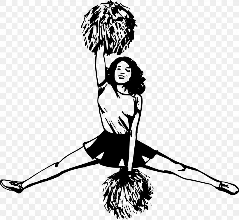 Cheerleading Sport Stunt New Jersey Devils Clip Art, PNG, 2180x2008px, Cheerleading, Arm, Art, Artwork, Black Download Free