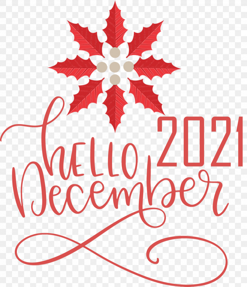 Christmas Tree, PNG, 2579x3000px, Hello December, Bauble, Christmas Day, Christmas Tree, December Download Free