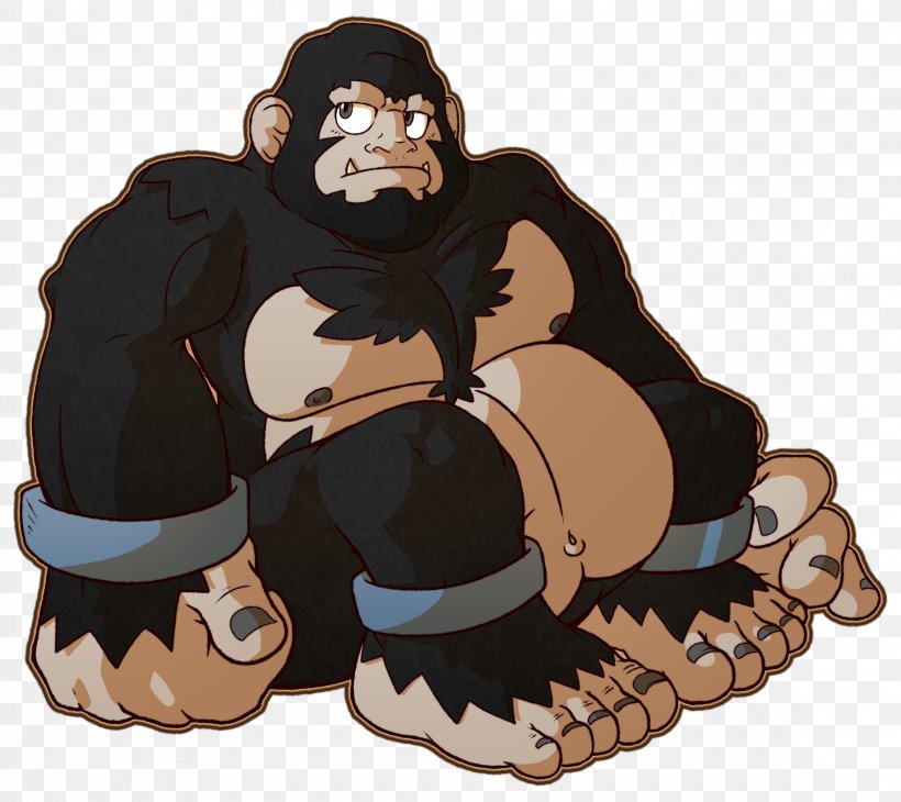 Gorilla Chimpanzee Curious George Ape Bigfoot, PNG, 2300x2050px, Gorilla, Ape, Art, Bear, Bigfoot Download Free