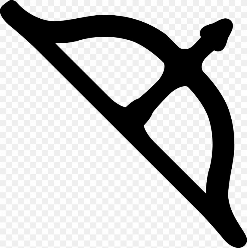 Bow And Arrow, PNG, 980x986px, Icon Design, Archery, Bicycle Frame, Black And White, Bow And Arrow Download Free