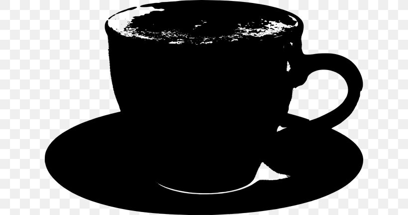 Coffee Cup Cappuccino Cafe Mug, PNG, 640x433px, Coffee Cup, Black, Black And White, Breakfast, Cafe Download Free