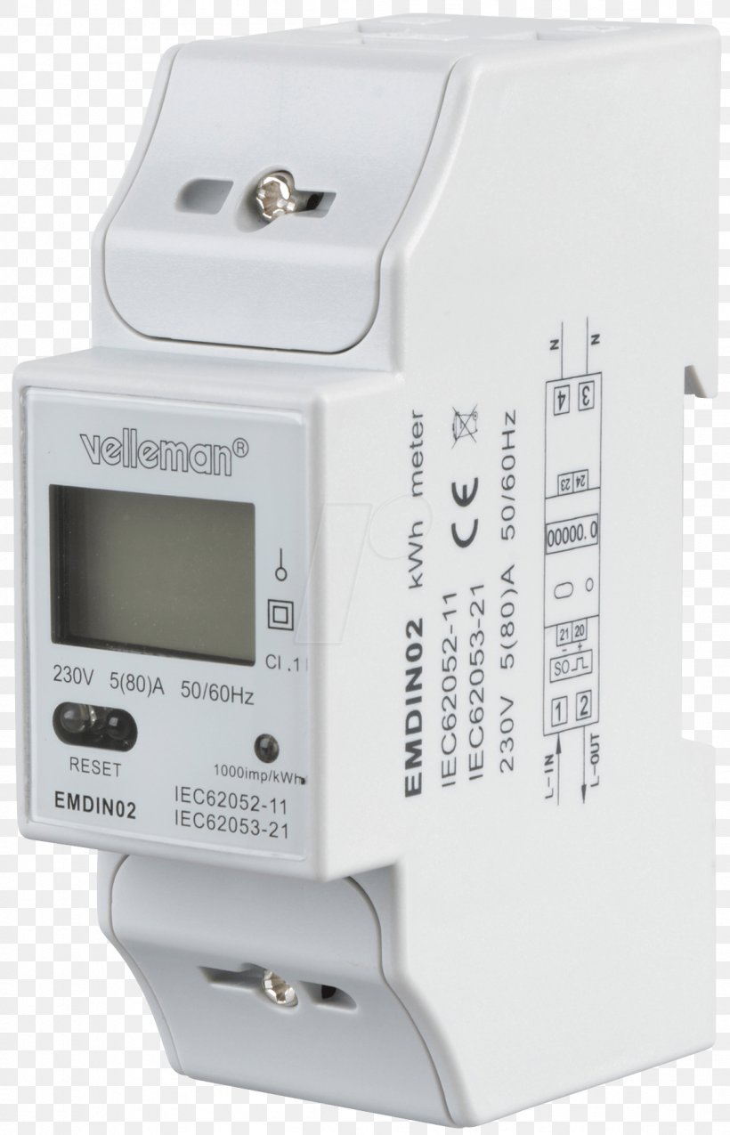 Electricity Meter Liquid-crystal Display Single-phase Electric Power Velleman Electronics, PNG, 1157x1800px, Electricity Meter, Computer Hardware, Computer Monitors, Display Device, Electrical Wires Cable Download Free