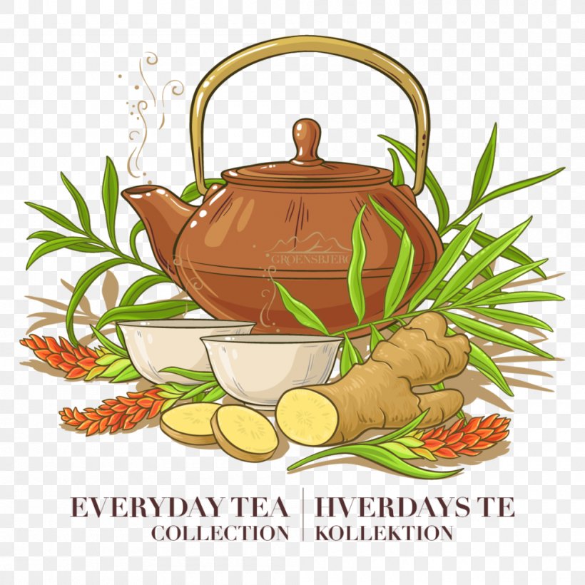 Food Cartoon, PNG, 1000x1000px, Tea, Food, Food Group, Ginger, Ginger Tea Download Free
