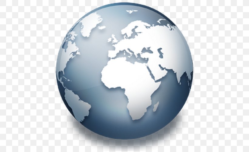 Globe World Map Earth, PNG, 500x500px, Globe, Earth, Map, Planet, Sky Download Free