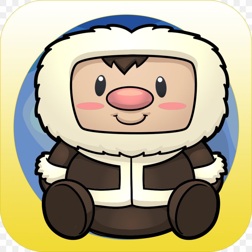 Polar Bear Cartoon Clip Art, PNG, 1024x1024px, Polar Bear, Cartoon, Character, Cuteness, Fictional Character Download Free