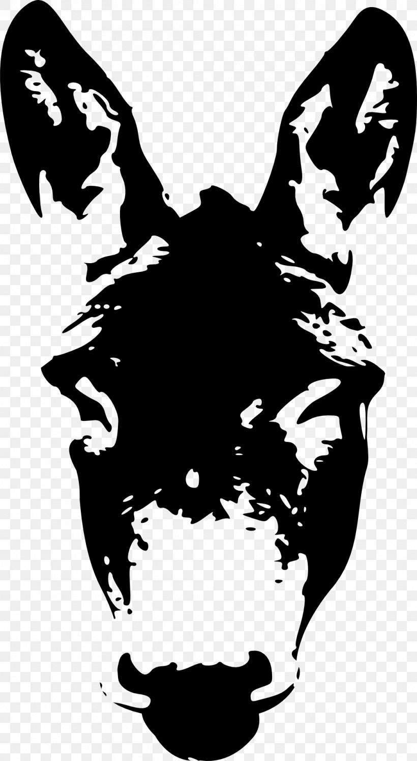 Donkey Drawing Mule Clip Art, PNG, 1053x1920px, Donkey, Art, Black, Black And White, Digital Image Download Free