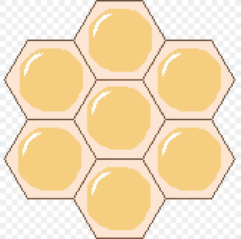 Honeycomb Line Point Angle, PNG, 815x815px, Honeycomb, Area, Point, Symmetry, Yellow Download Free