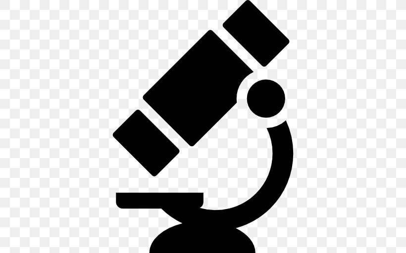 Microscope, PNG, 512x512px, Science, Black And White, Microscope, Research, Symbol Download Free