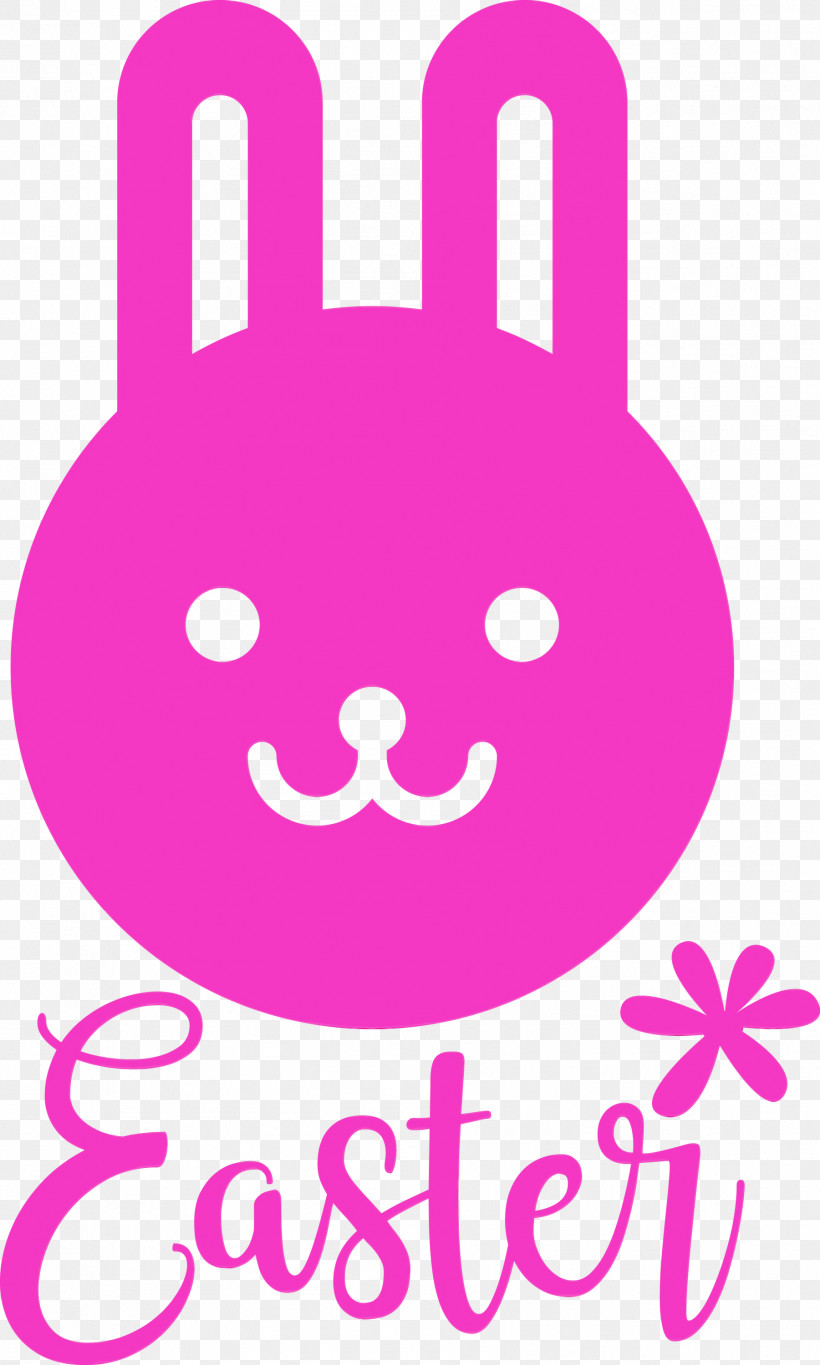 Pink Violet Magenta Line Smile, PNG, 1801x3000px, Easter Day, Easter Sunday, Happy Easter, Line, Magenta Download Free