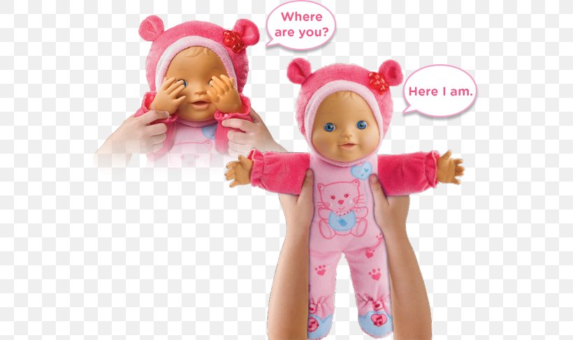 VTech Baby Amaze Peek And Learn Doll Toy Peekaboo VTech Baby Amaze Learn To Talk & Read, PNG, 553x487px, Doll, Baby Toys, Child, Game, Infant Download Free