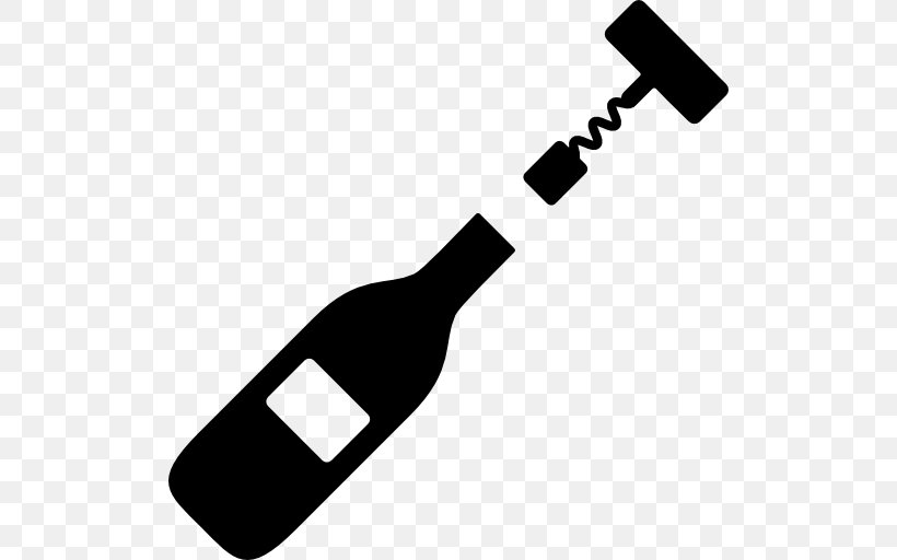 Drinking Vector, PNG, 512x512px, Wine, Alcoholic Drink, Black And White, Bottle, Corkscrew Download Free
