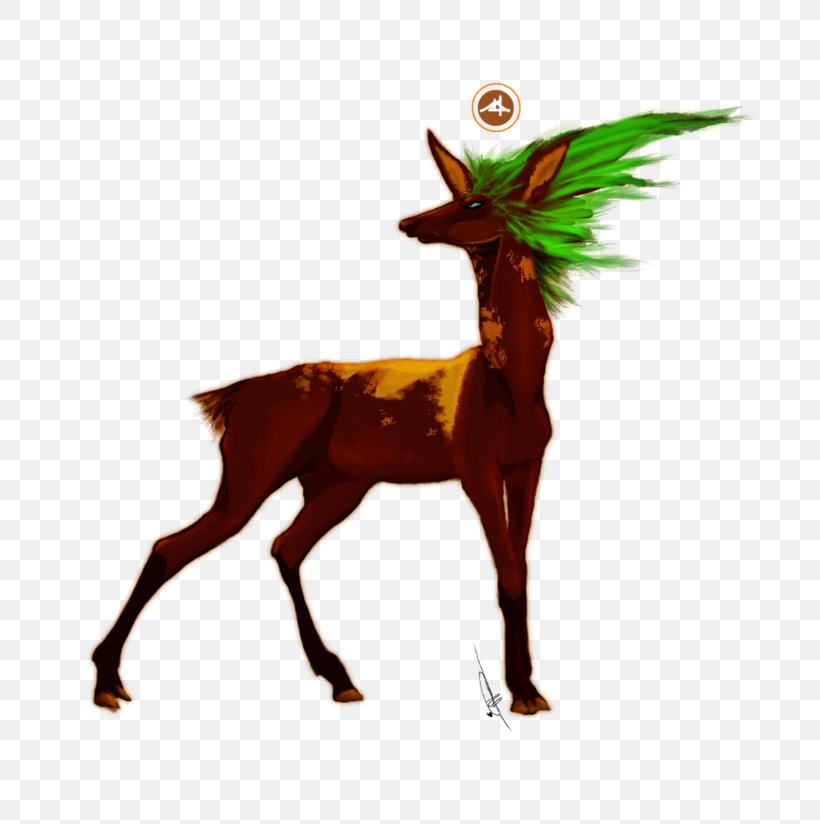 Reindeer Mustang Donkey Mane, PNG, 700x824px, 2019 Ford Mustang, Reindeer, Antler, Character, Deer Download Free