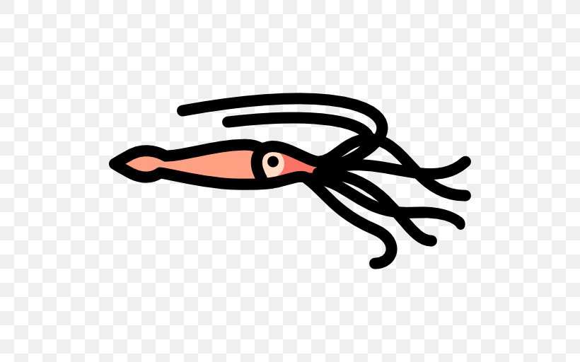 Squid Clip Art, PNG, 512x512px, Squid, Animal, Drawing, Graphic Arts, Silhouette Download Free