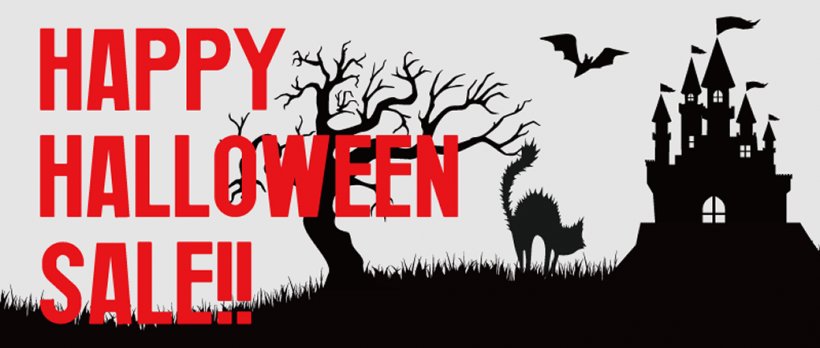 Happy Halloween Sale Halloween Sale Promotion, PNG, 1040x442px, Happy Halloween Sale, Halloween Sale, Logo, Promotion, Red Download Free