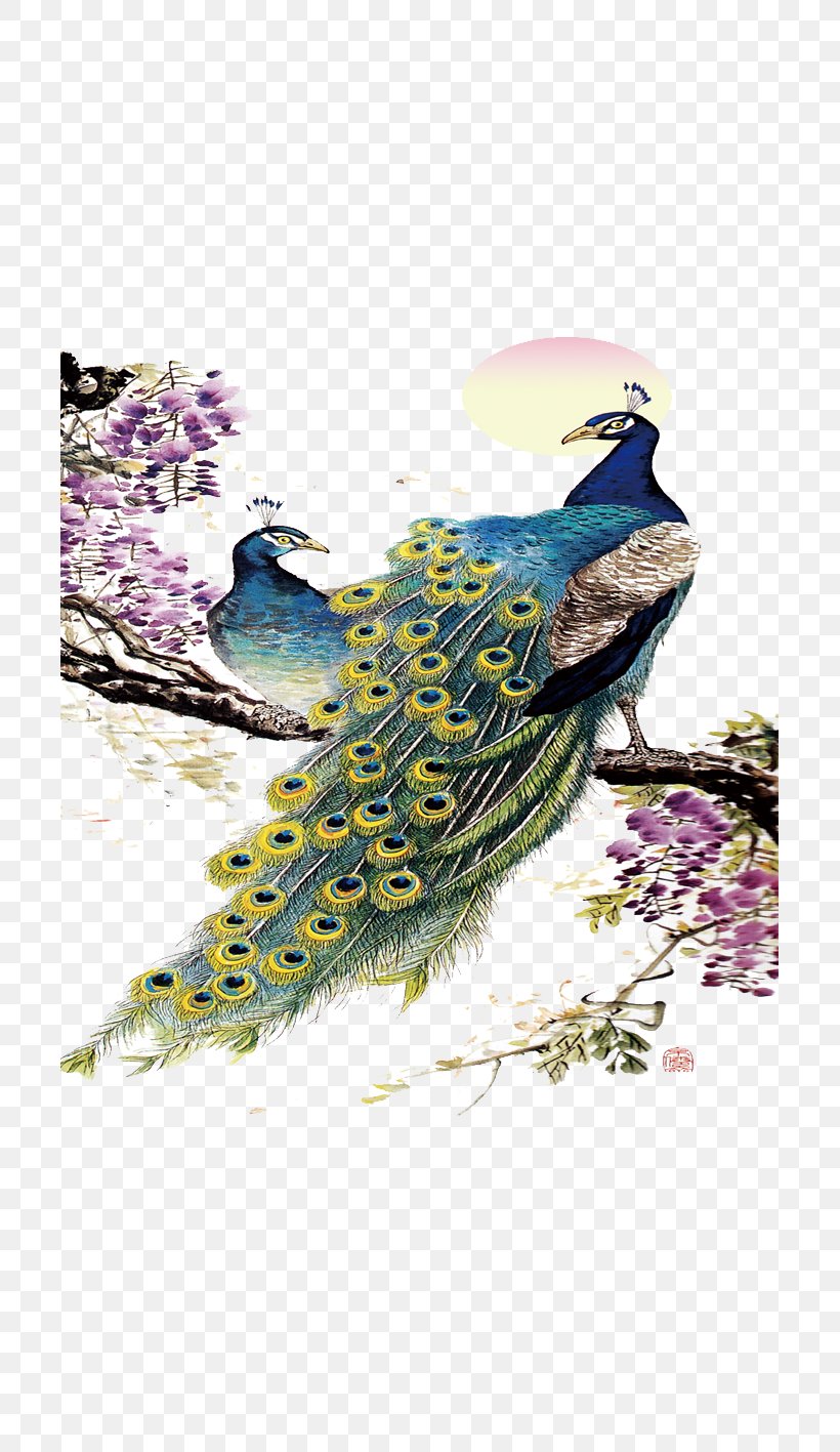 Peafowl Blue Download Illustration, PNG, 701x1417px, Peafowl, Art, Beak, Bird, Blue Download Free