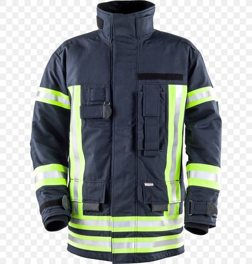 Jacket Firefighter Clothing Uniform Personal Protective Equipment, PNG, 625x860px, Jacket, Armilla Reflectora, Black, Boot, Clothing Download Free