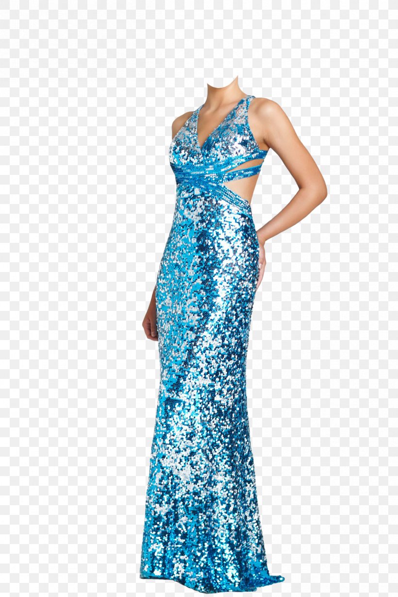 Dress Prom Sequin Evening Gown Neckline, PNG, 1255x1882px, Dress, Aqua, Bead, Clothing, Cocktail Dress Download Free
