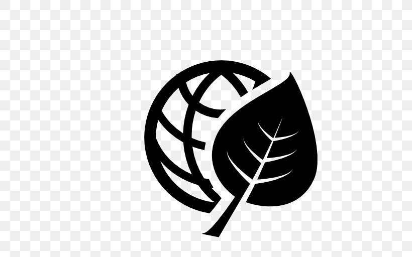 Ecology Earth Natural Environment, PNG, 512x512px, Ecology, Black And White, Brand, Earth, Leaf Download Free