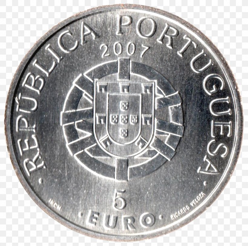 Euro Coins Portuguese Escudo Silver Coin, PNG, 974x964px, Coin, Badge, Banknote, Bezant, Currency Download Free