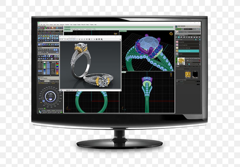 Jewelry Design Jewellery Computer-aided Design Computer Software, PNG, 736x570px, 3d Computer Graphics, Jewelry Design, Brand, Catia, Computer Monitor Download Free