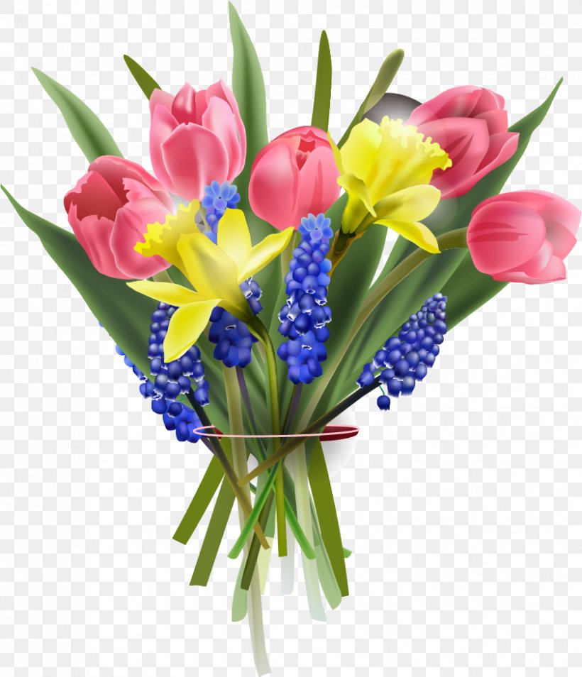 Tulip Flower Bouquet Euclidean Vector, PNG, 841x979px, Tulip, Cut Flowers, Floral Design, Floristry, Flower Download Free