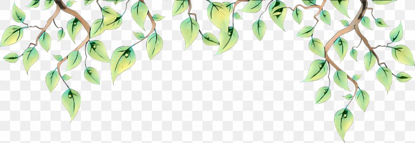 Green Leaf Plant Flower, PNG, 2480x860px, Pop Art, Flower, Green, Leaf, Plant Download Free