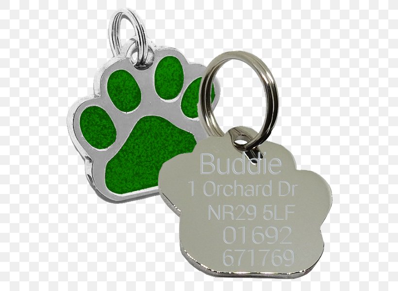 Key Chains Dog Tag Cat Paw Pet Tag, PNG, 600x600px, Key Chains, Cat, Chain, Charms Pendants, Clothing Accessories Download Free