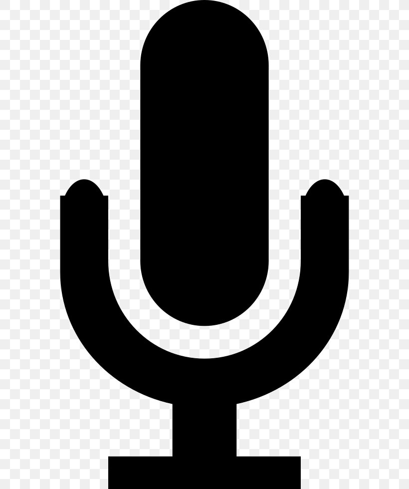 Microphone White Font, PNG, 580x980px, Microphone, Black And White, Symbol, White Download Free
