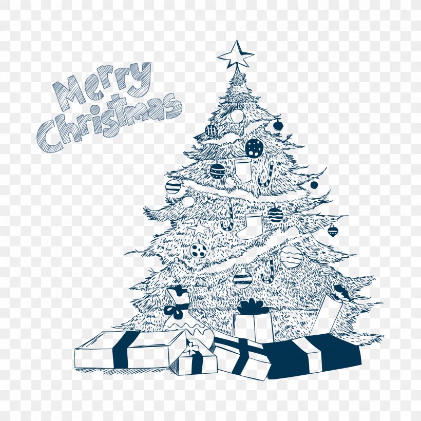 Poszewka Reindeer Christmas Tree, PNG, 2000x2000px, Poszewka, Bed Sheet, Bedding, Christmas, Christmas Decoration Download Free