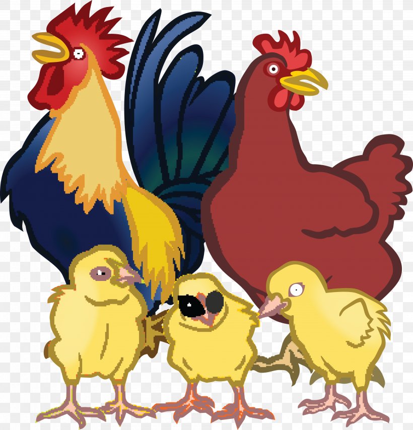 Cochin Chicken Barbecue Chicken Chicken Meat Clip Art, PNG, 4000x4166px, Cochin Chicken, Barbecue Chicken, Beak, Bird, Cartoon Download Free