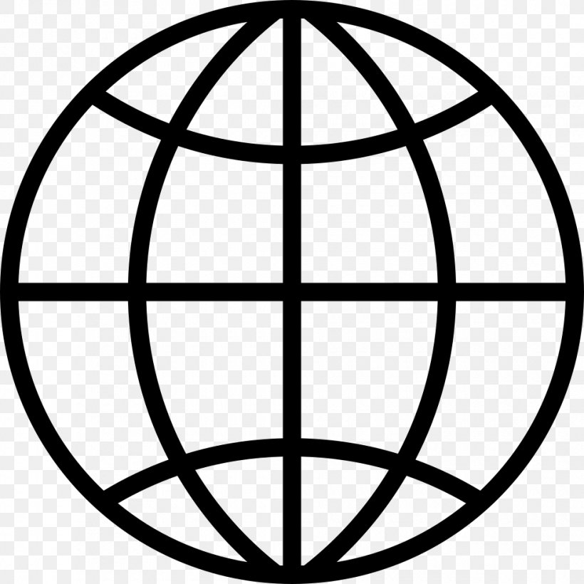 World Icon, PNG, 980x980px, Symbol, Area, Ball, Black And White, Business Download Free