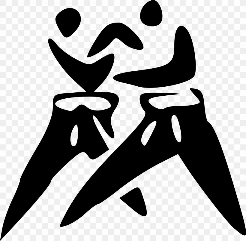 Judo Martial Arts Sport Clip Art, PNG, 2400x2345px, Judo, Art, Black, Black And White, Boxing Download Free