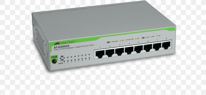 Network Switch Allied Telesis Gigabit Ethernet Port Fiber Media Converter, PNG, 1200x559px, Network Switch, Allied Telesis, Electronic Device, Electronics Accessory, Ethernet Download Free