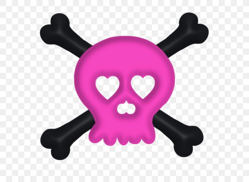 Skull Pink M, PNG, 600x600px, Skull, Bone, Magenta, Pink, Pink M Download Free