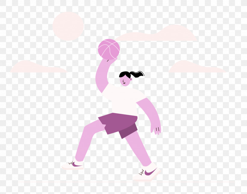 Basketball Outdoor Sports, PNG, 2500x1970px, Basketball, Biology, Cartoon, Character, Computer Download Free