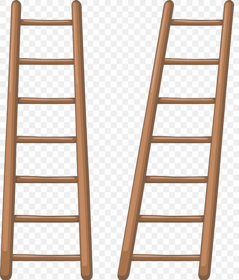 Cartoon wooden ladder icon isolated on white  Stock Illustration  71241414  PIXTA