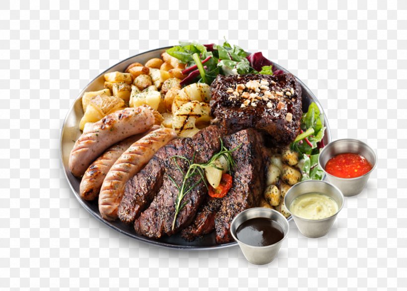 Mixed Grill Barbecue Chicken Pulled Pork French Fries, PNG, 821x588px, Mixed Grill, Animal Source Foods, Barbecue, Barbecue Chicken, Boston Butt Download Free