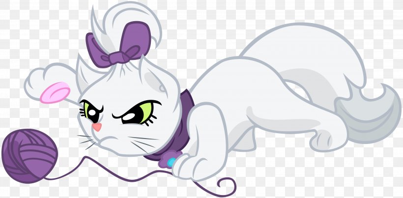 Whiskers Cat Rarity Pony Applejack, PNG, 3000x1478px, Watercolor, Cartoon, Flower, Frame, Heart Download Free