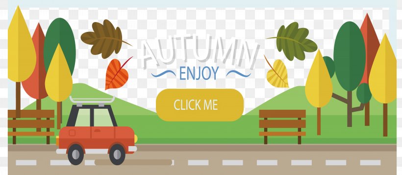 Autumn Adobe Illustrator, PNG, 6023x2628px, Autumn, Banner, Deciduous, Recreation, Text Download Free