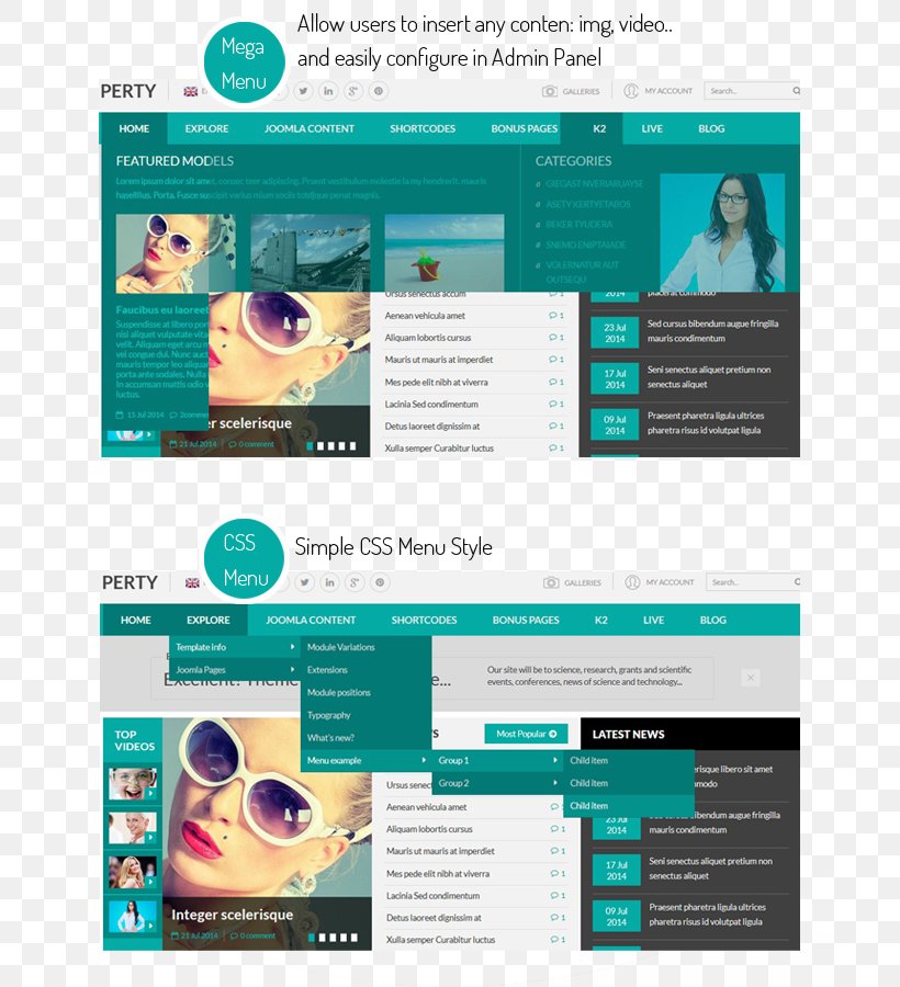 Responsive Web Design Template Web Page Joomla Computer Software, PNG, 700x900px, Responsive Web Design, Bootstrap, Brand, Brochure, Computer Software Download Free