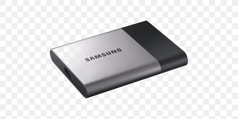 Samsung Portable T3 SSD Solid-state Drive Hard Drives Terabyte USB 3.0, PNG, 615x410px, Samsung Portable T3 Ssd, Computer Component, Data Storage, Data Storage Device, Electronic Device Download Free