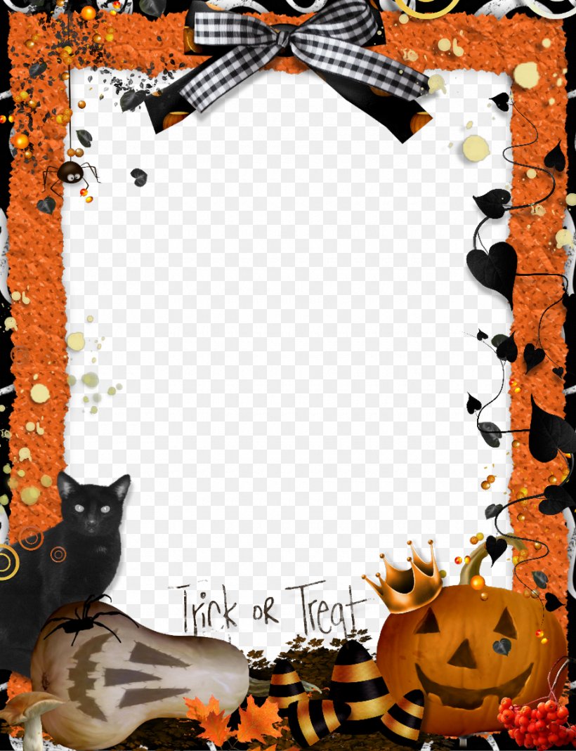 Halloween Picture Frames Trick-or-treating Craft Clip Art, PNG, 920x1200px, Halloween, Costume, Craft, Decor, Digital Scrapbooking Download Free